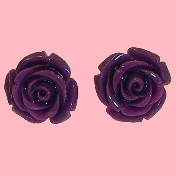 Kinny & Howie Jewelry - 🌺BOGO!  Kinny & Howie Accessories Rose Earrings